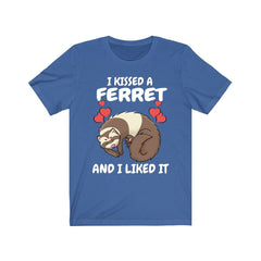 I Kissed A Ferret And I Liked It Shirt - ferret print design