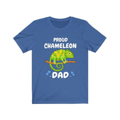 Proud Chameleon Dad Shirt - chameleon print design