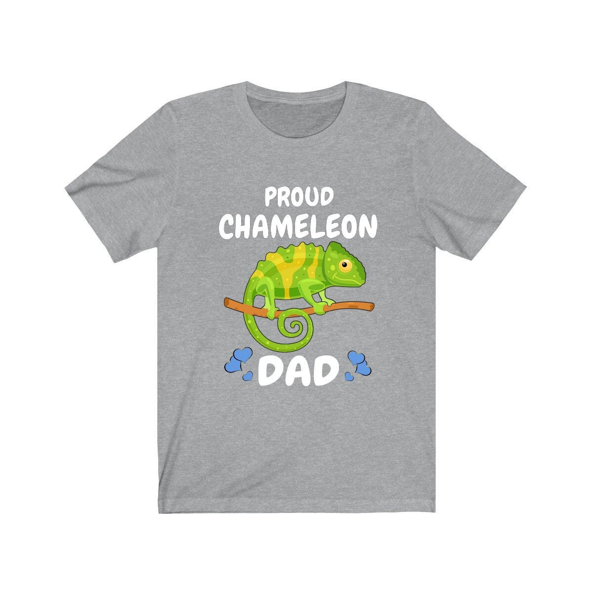Proud Chameleon Dad Shirt - chameleon print design