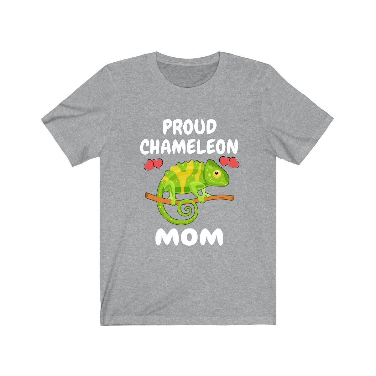 Proud Chameleon Mom Shirt - chameleon print design