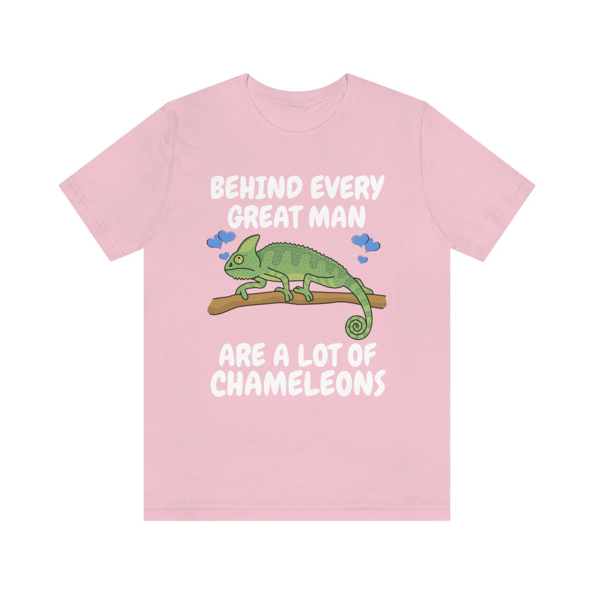 Behind Every Great Man Are A Lot Of Chameleons Shirt - chameleon print design