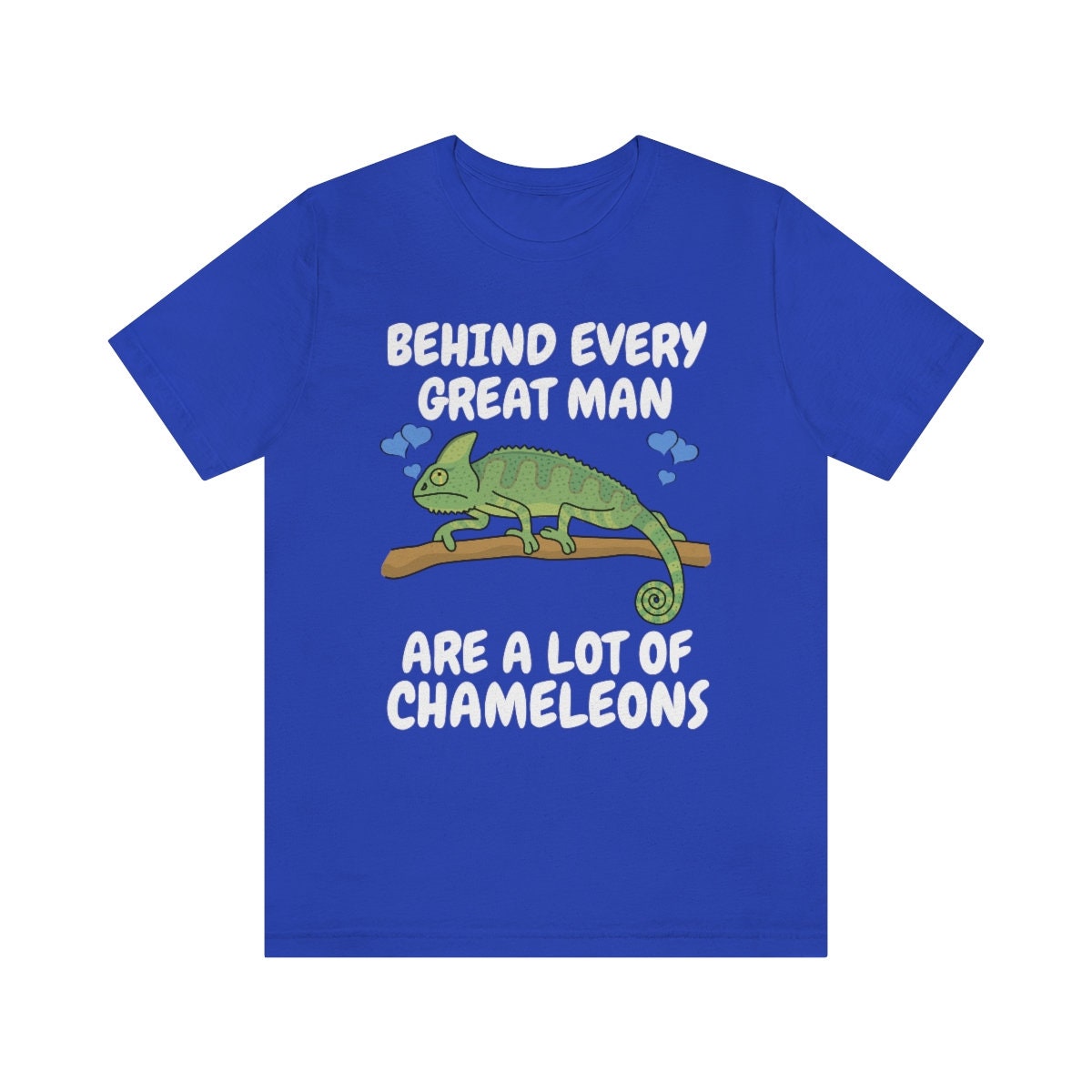 Behind Every Great Man Are A Lot Of Chameleons Shirt - chameleon print design