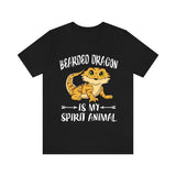 Bearded Dragon Is A Spirit Animal Shirt, Bearded Dragon Owner Shirt, Bearded Dragon Shirt, Bearded Dragon Lover Gift, Boy Girl Shirt Image 2