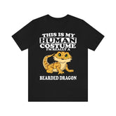 This Is My Human Costume Bearded Dragon Shirt, Bearded Dragon Owner Shirt, Bearded Dragon Shirt, Bearded Dragon Lover Gift, Boy Girl Shirt Image 1