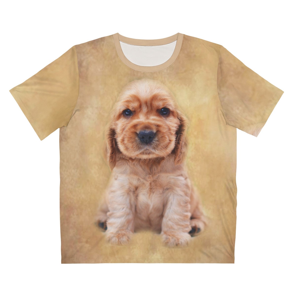 Cocker Spaniel Dog Puppy T-Shirt, Cute Dog Shirt, Cocker Spaniel Puppy, Dog Owner Gift, Boy Girl Puppy Shirt, Animal Adult Kids T-Shirt Image 1