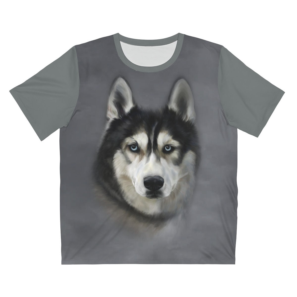 Husky Dog Owner T-Shirt - husky dog print design