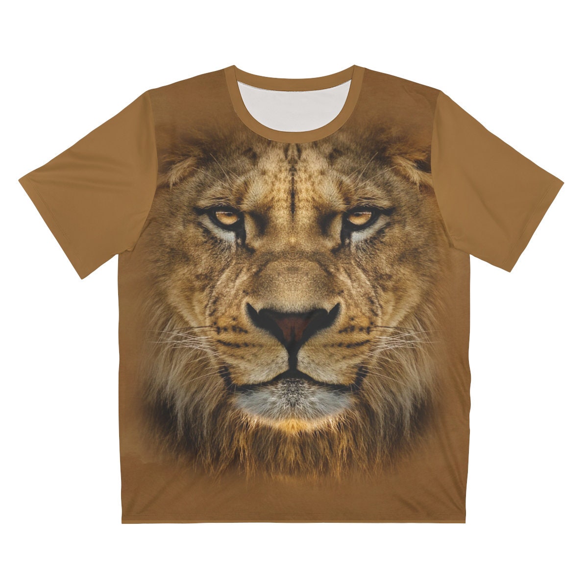 African Lion T-Shirt, Lion Lover Shirt, Male Lion Gift, Big Cat Gift, Boy Girl Lion Shirt, Animal Adult Kids T-Shirt Image 1