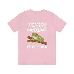This Is My Human Costume I'm Really A Tree Frog Shirt - tree frog print design