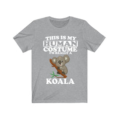 This Is My Human Costume I'm Really A Koala Shirt - koala print design
