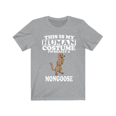 Mongoose Human Costume Shirt - mongoose print design