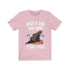 Just A Boy Who Loves Flying Foxes Shirt - flying fox print design