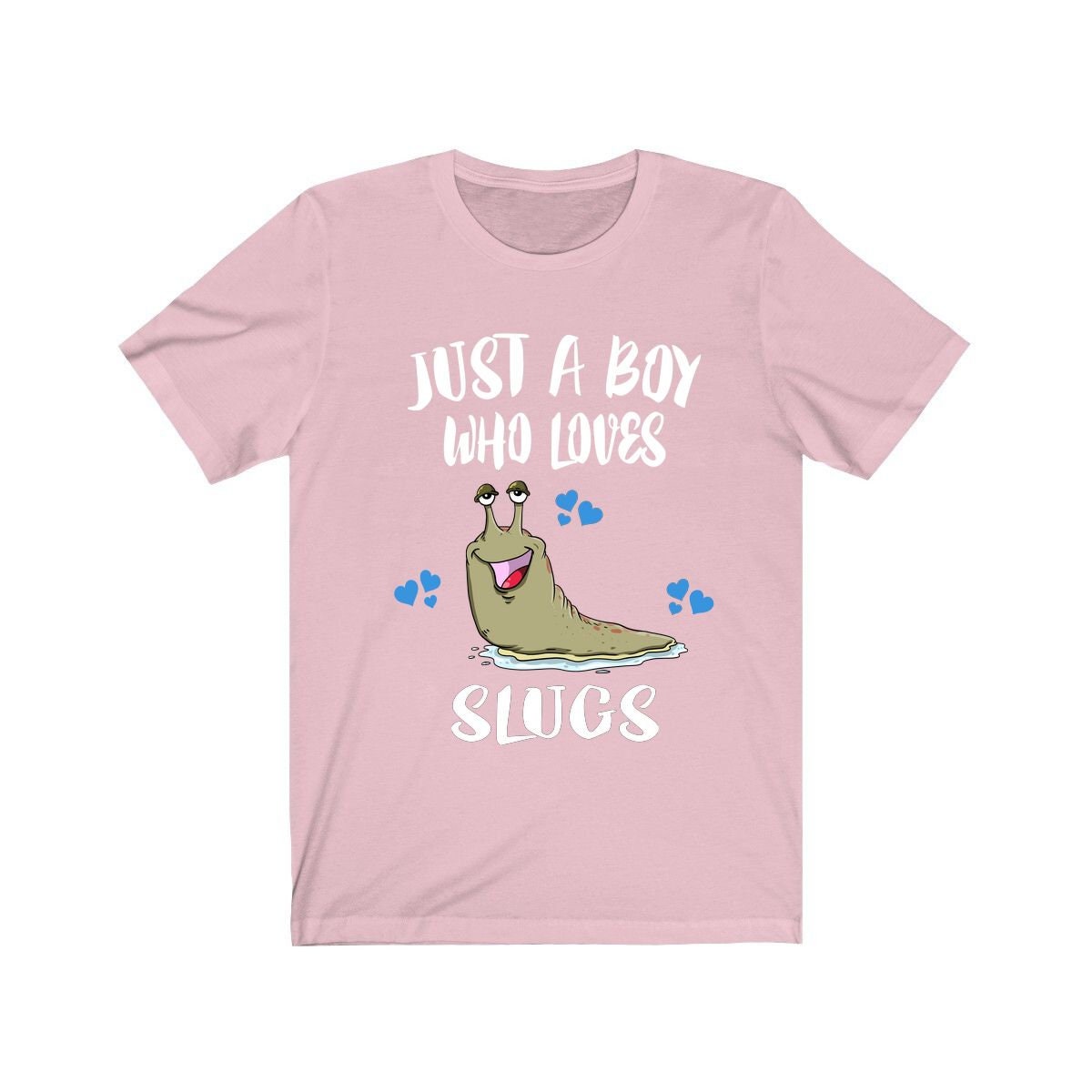 Just A Boy Who Loves Slugs Shirt - slug print design