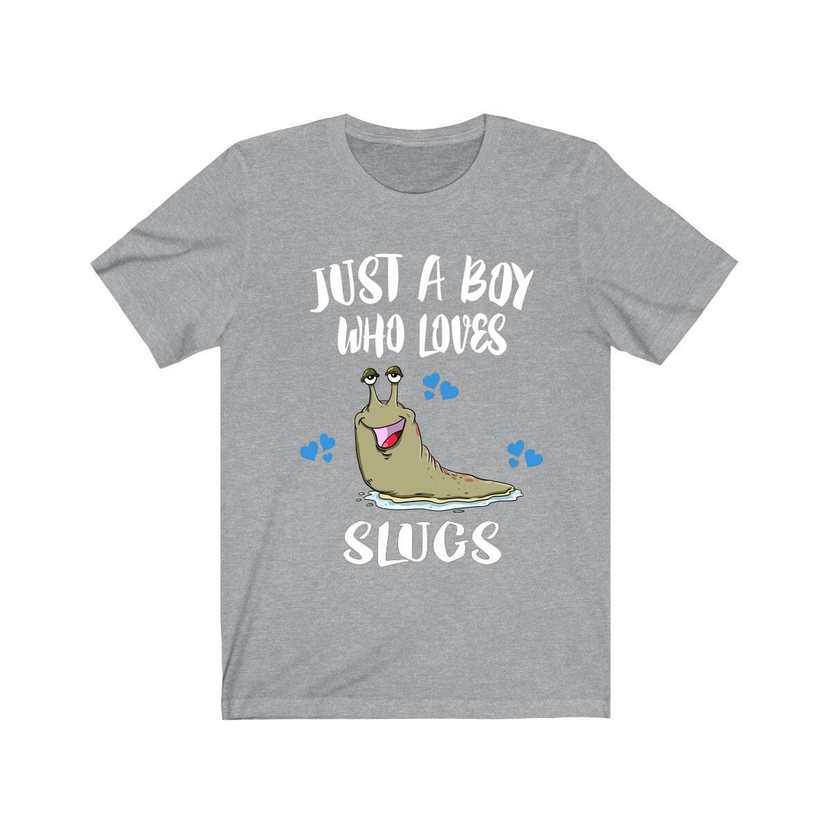 Just A Boy Who Loves Slugs Shirt - slug print design