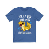 Just A Boy Who Loves Leopard Geckos Shirt, Lizard Lover Shirt, Leopard Gecko Shirt, Lizard Owner Shirt, Lizard Lover Gift, Lizard Shirt Image 2