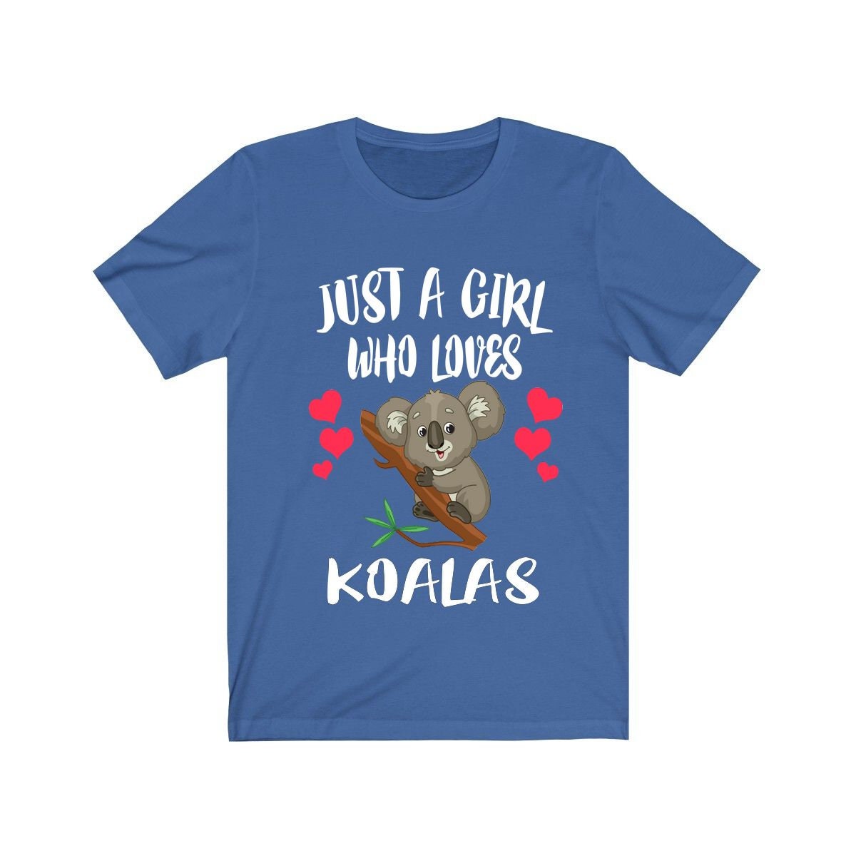 Just A Girl Who Loves Koalas Shirt - koala print design