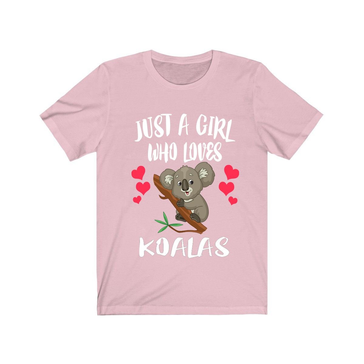 Just A Girl Who Loves Koalas Shirt - koala print design