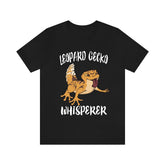 Leopard Gecko Whisperer Lizards Shirt, Gecko Lover Shirt, Gecko Shirt, Lizard Lover Gift, Animal Adult Kids T-Shirt Image 1