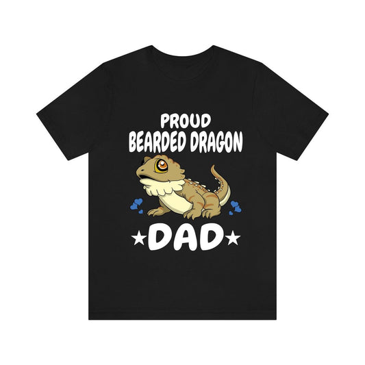 Proud Bearded Dragon Dad Shirt - Bearded Dragon print design