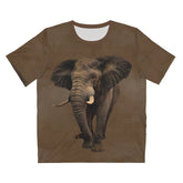 Majestic Elephant T-Shirt, African Elephant Shirt, Elephant Lover Shirt, Elephant Gift, Boy Girl Elephant Shirt, Animal Adult Kids T-Shirt Image 1
