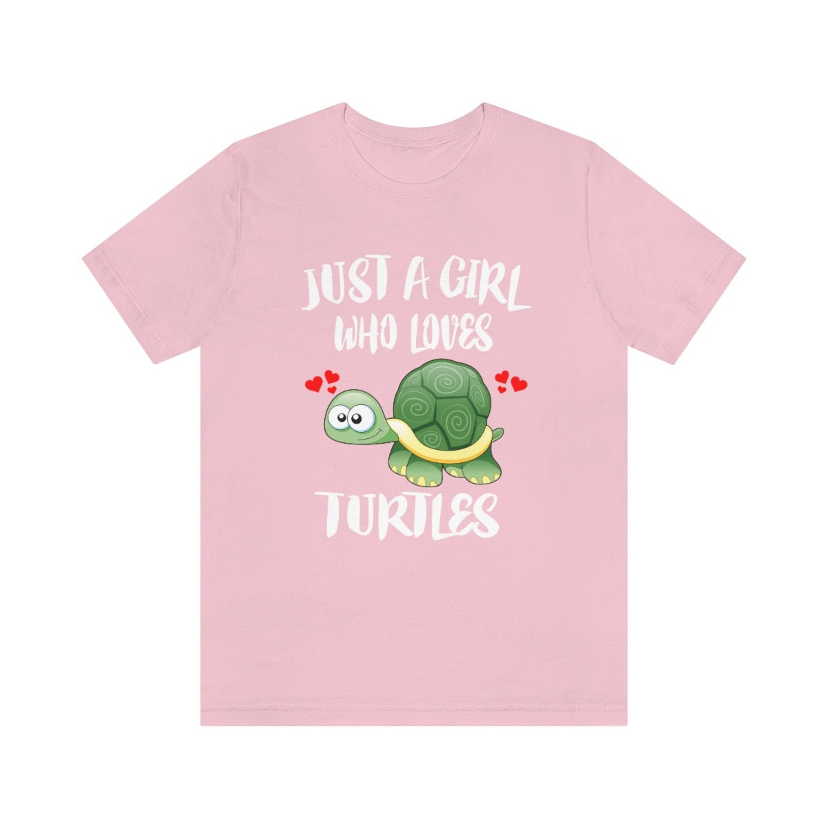 Just A Girl Who Loves Turtles Shirt - turtle print design