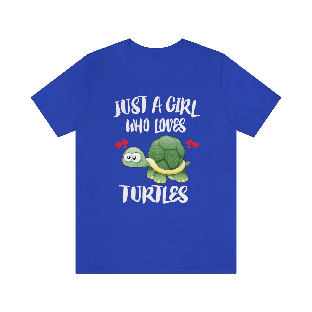 Just A Girl Who Loves Turtles Shirt - turtle print design