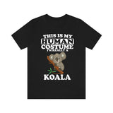 This Is My Human Costume I'm Really A Koala Shirt, Koala Lover Shirt, Koala Boy Girl Shirt, Koala Funny Gift, Animal Shirt Image 1