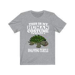 Snapping Turtle Human Costume Shirt - snapping turtle print design