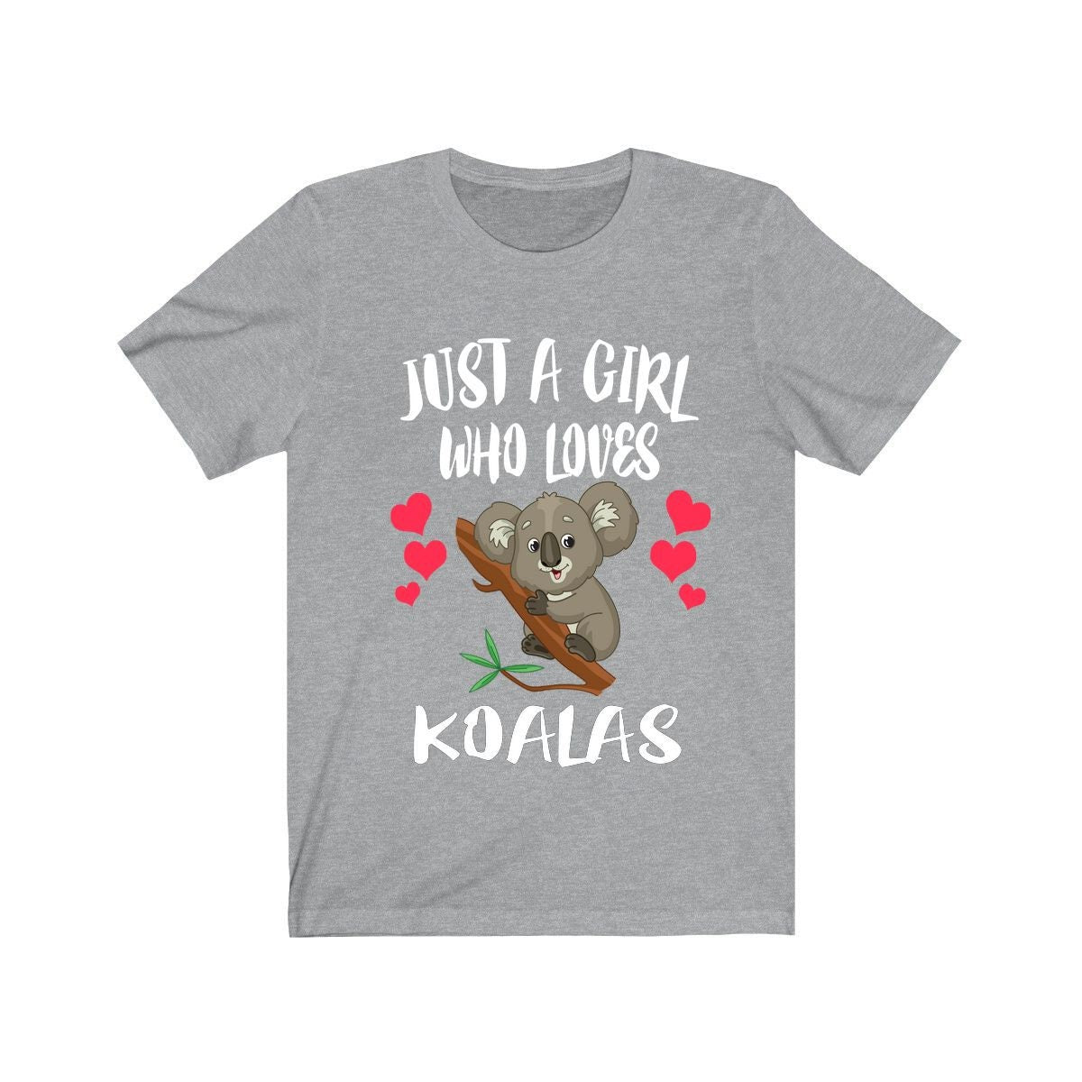 Just A Girl Who Loves Koalas Shirt - koala print design