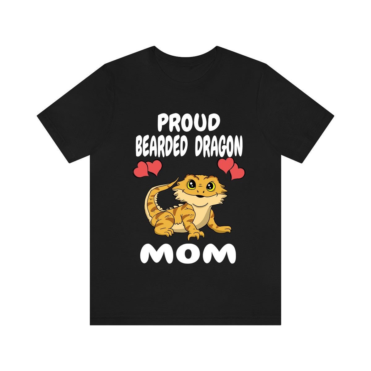 Proud Bearded Dragon Mom Shirt, Bearded Dragon Owner Shirt, Women Bearded Dragon Shirt, Bearded Dragon Lizard Girl Gift Shirt Image 1