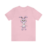 Bunny Hiding Under The T-Shirt, Rabbit Lover Shirt, Bunny Lover Shirt, Funny Bunny Shirt, Rabbit Boy Girl Gift, Animal Adult Kids T-Shirt Image 4