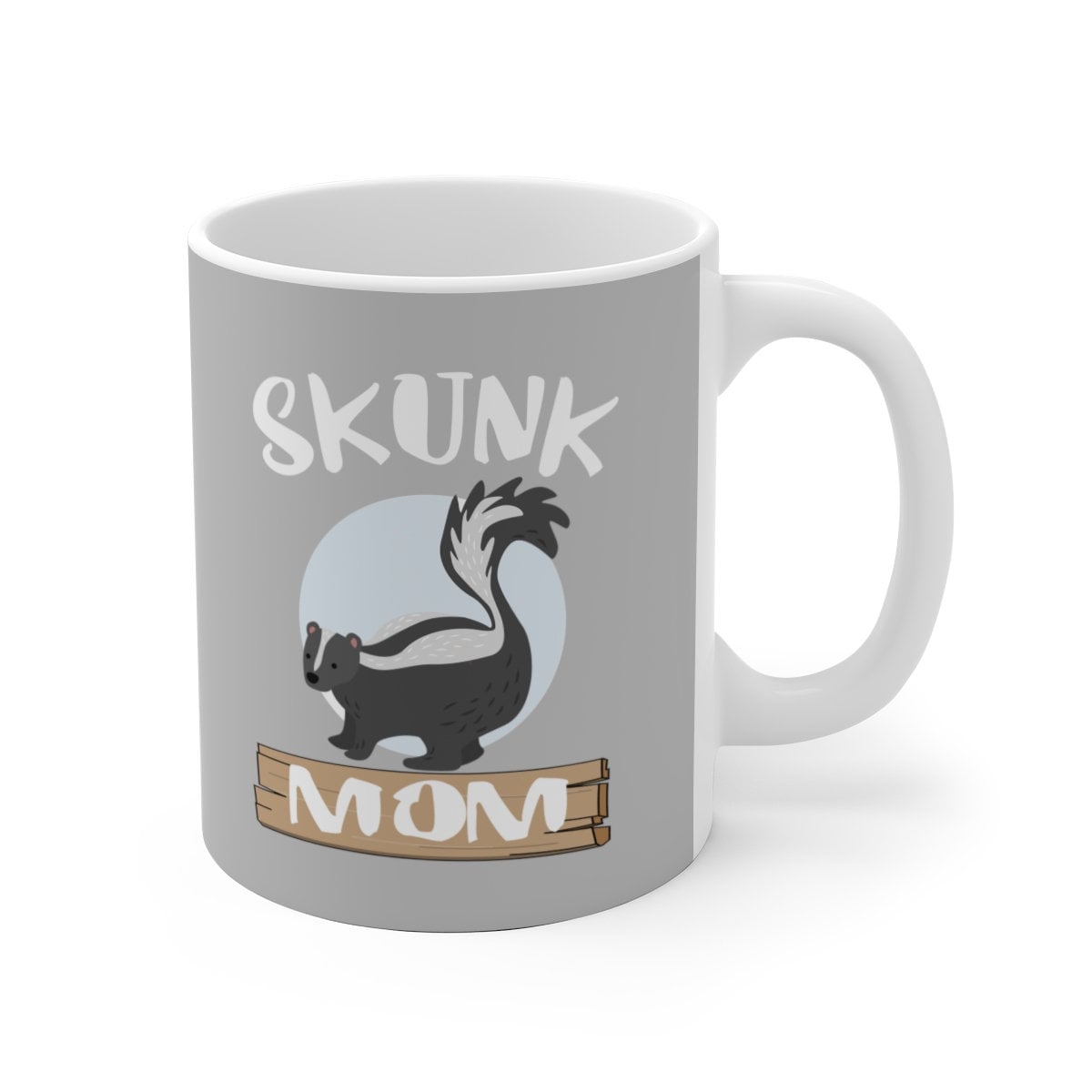 Slunk Mom Tee Coffee Mug, Slunk Lover Gift, Slunk Animal Mug Image 1