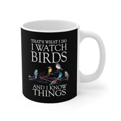 I Watch Birds And I Know Things Birding Shirt - birding print design