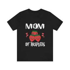 Mom Of Triplets Strawberry Shirt - triplets mom print design