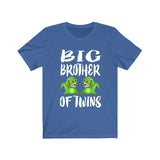 Big Brother Of Twins Crocodile Shirt, Big Brother Of Twins Gift, Brother Of Twins Announcement T-Shirt Image 2