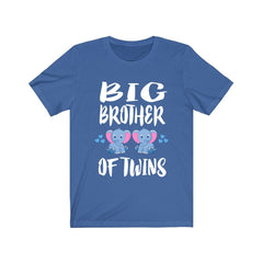 Big Brother Of Twins Elephants Shirt - big brother of twins elephant print design