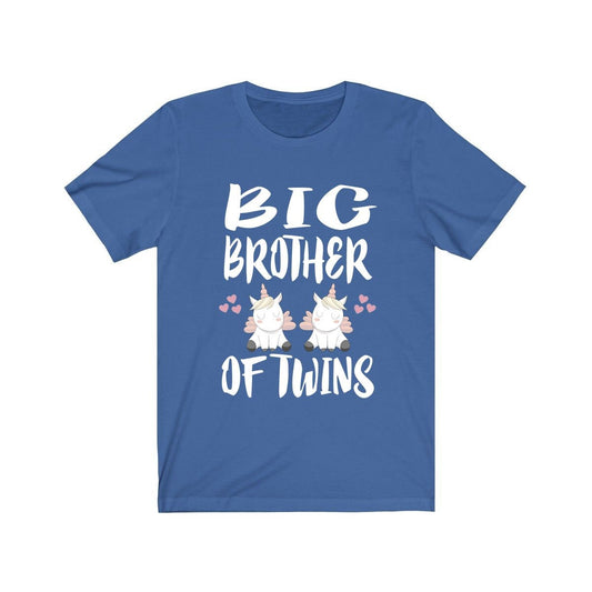 Big Brother Of Twins Unicorns Shirt - big brother of twins unicorn design
