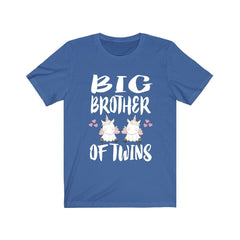 Big Brother Of Twins Unicorns Shirt - big brother of twins unicorn design
