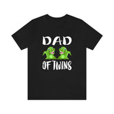Dad Of Twins Crocodiles Shirt, Dad Of Twins Gift, Dad Of Twins Announcement Shirt, Father Of Twins Gift T-Shirt Image 1