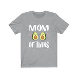 Mom Of Twins Shirt, Mom Of Twins Avocado Gift, Mom Of Twins Announcement, Mom Of Twins Pregnancy Mother Gift T-Shirt Image 3