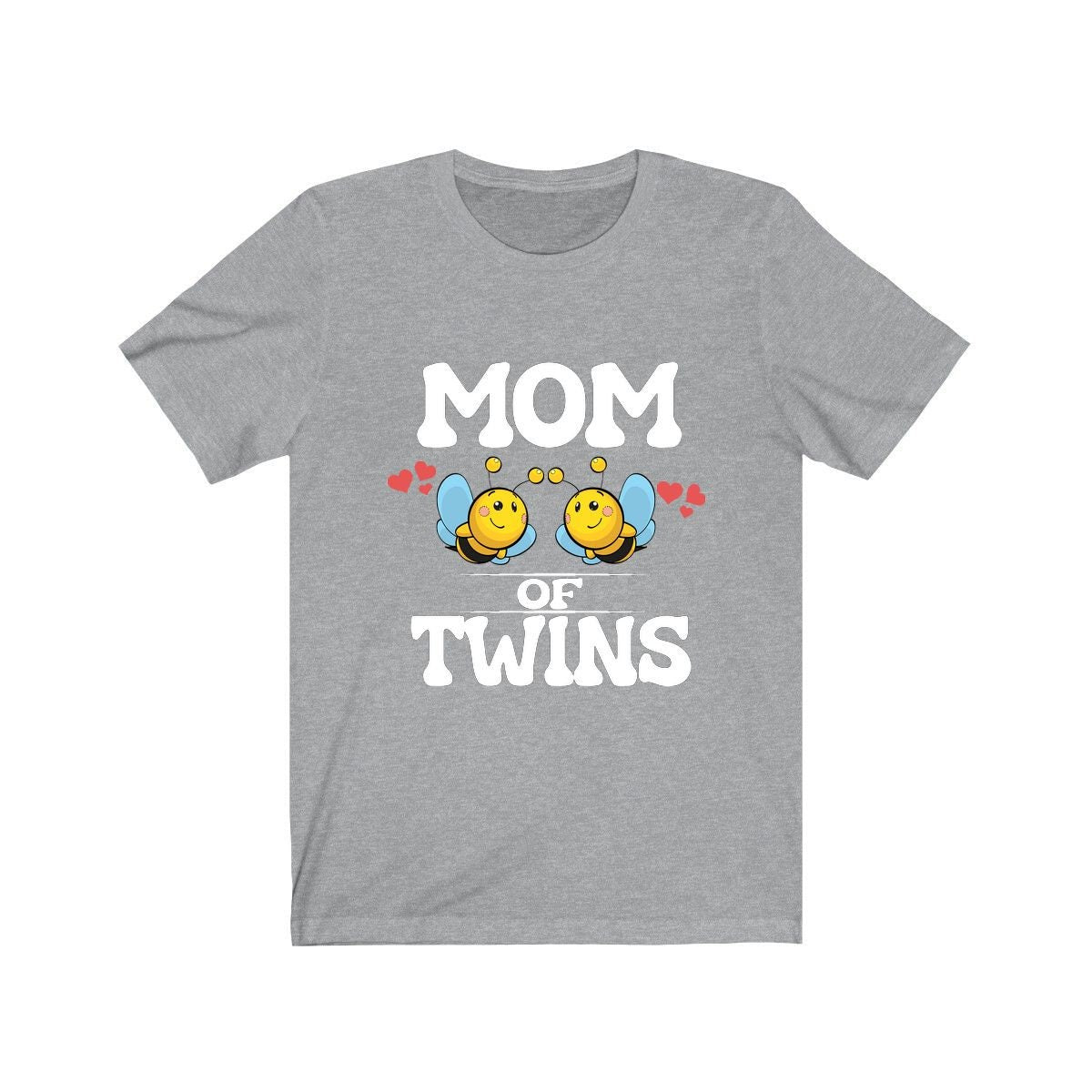 Mom Of Twins Bees T-Shirt - bee twins print design