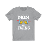 Mom Of Twins Shirt, Mom Of Twins Bees Gift, Mom Of Twins Announcement, Mom Of Twins Pregnancy Mother Gift T-Shirt Image 3