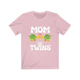 Mom Of Twins Shirt, Mom Of Twins Turtles Gift, Mom Of Twins Announcement, Mom Of Twins Pregnancy Mother Gift T-Shirt Image 4