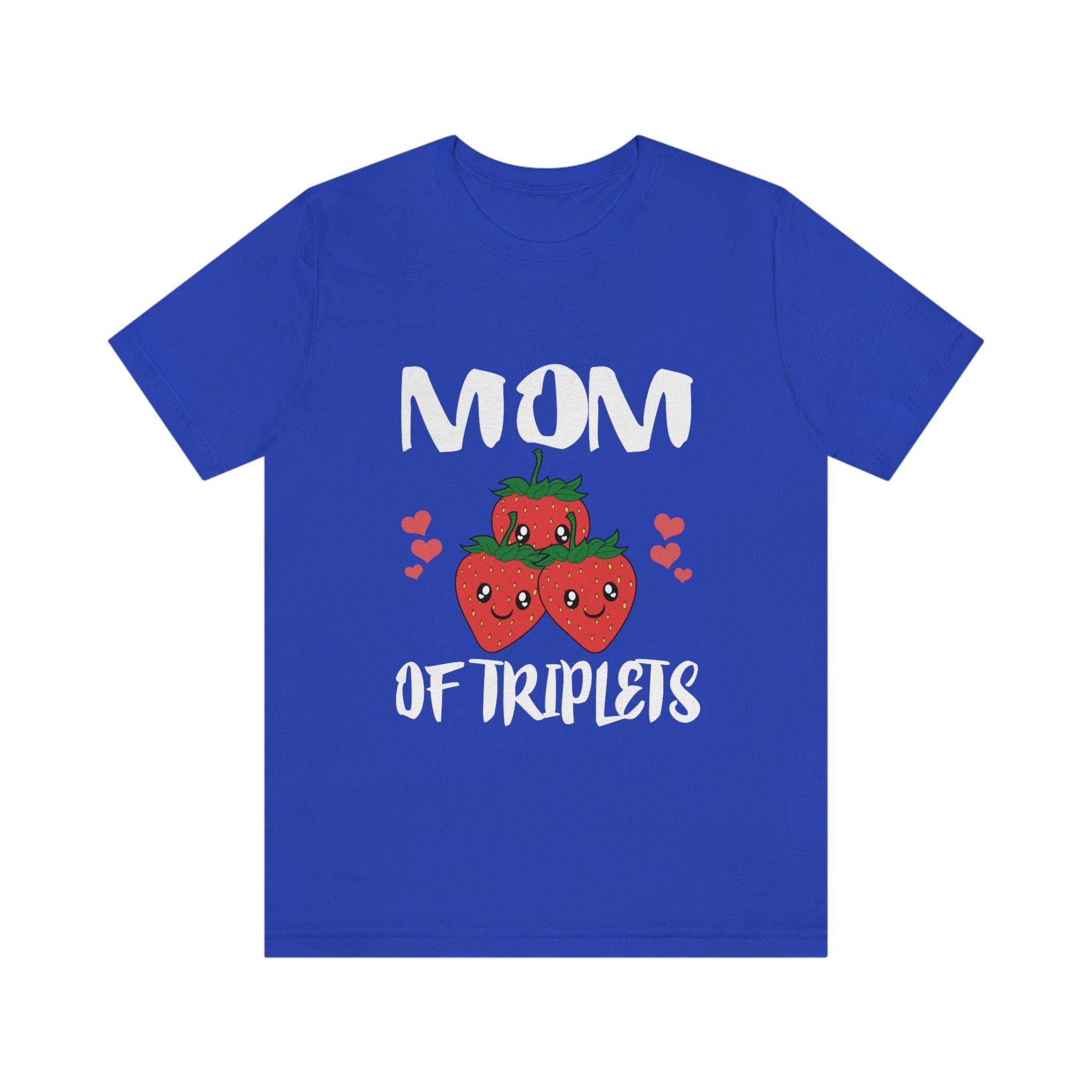 Mom Of Triplets Strawberry Shirt - triplets mom print design