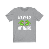 Dad Of Twins Crocodiles Shirt, Dad Of Twins Gift, Dad Of Twins Announcement Shirt, Father Of Twins Gift T-Shirt Image 3
