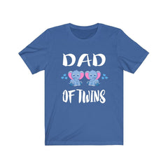 Dad Of Twins Elephants Shirt - twin dad elephant print design