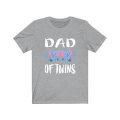 Dad Of Twins Elephants Shirt - twin dad elephant print design
