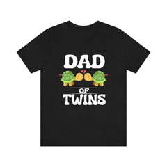 Dad Of Twins Turtles Shirt - dad of twins turtle print design