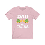 Dad Of Twins Turtles Shirt, Dad Of Twins Gift, Dad Of Twins Announcement Shirt, Father Of Twins Gift T-Shirt Image 4