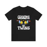 Grandma Of Twins Bees Shirt, Grandma Of Twins Gift, Grandma Of Twins Announcement Grandmother Gift T-Shirt Image 1