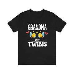 Grandma Of Twins Bees Shirt - grandma of twins bee print design